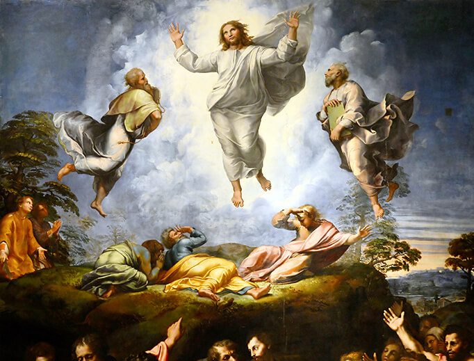 moses at the transfiguration