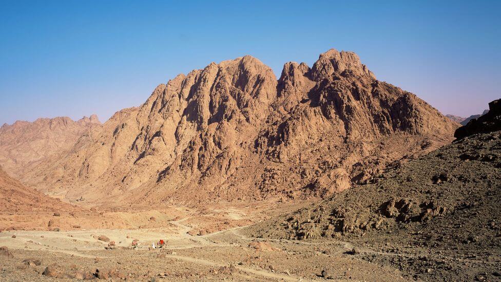 mt sinai where moses met with god