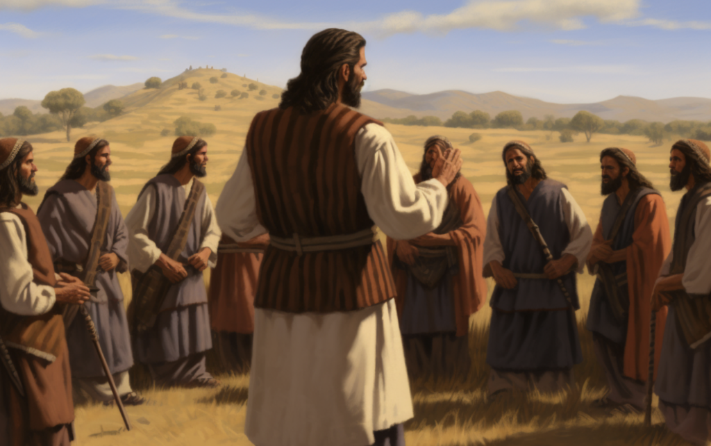 joseph speaking with his brothers